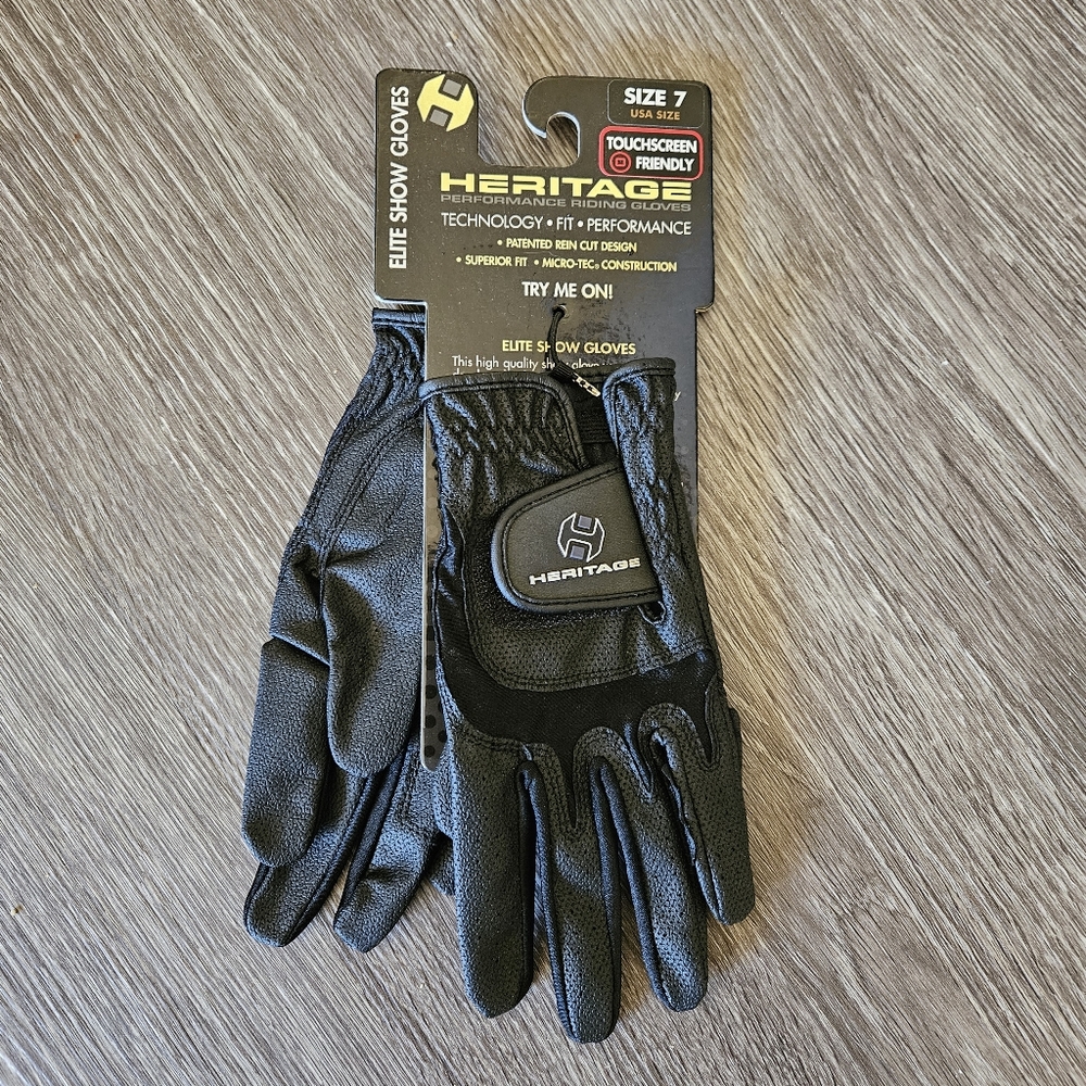 Heritage Elite Show Gloves size 7